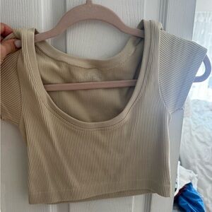 Aerie ribbed crop top size xxs